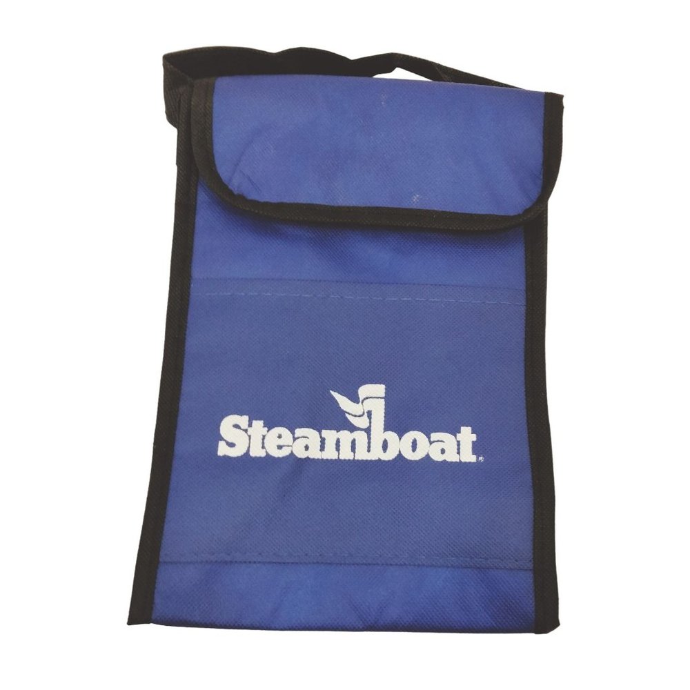 Steamboat Springs Reusable Insulated Lunch Bag Blue